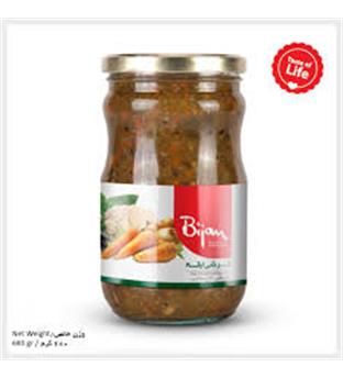 انواع ترشیجات و شورجات بیژن