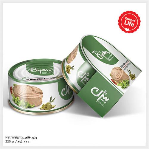 کنسرو ماهی تن در روغن زیتون