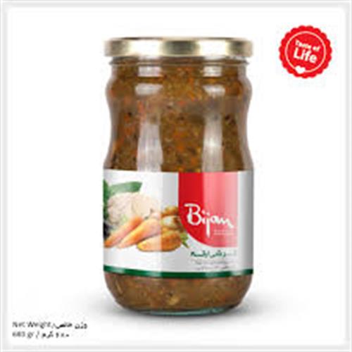 انواع ترشیجات و شورجات بیژن